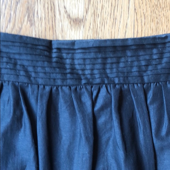 Black Cotton Skirt with Sequin Bands - Picture 3 of 3